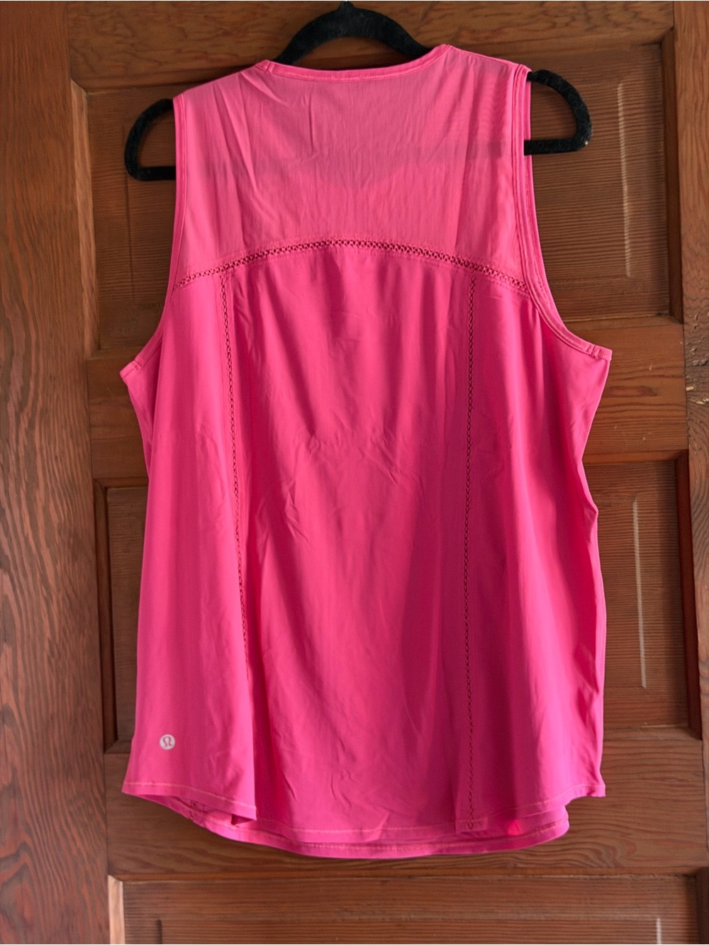 Lululemon Sculpt Tank Top Lace Trim in Raspberry Coulis Pink Size 10 - Picture 7 of 12